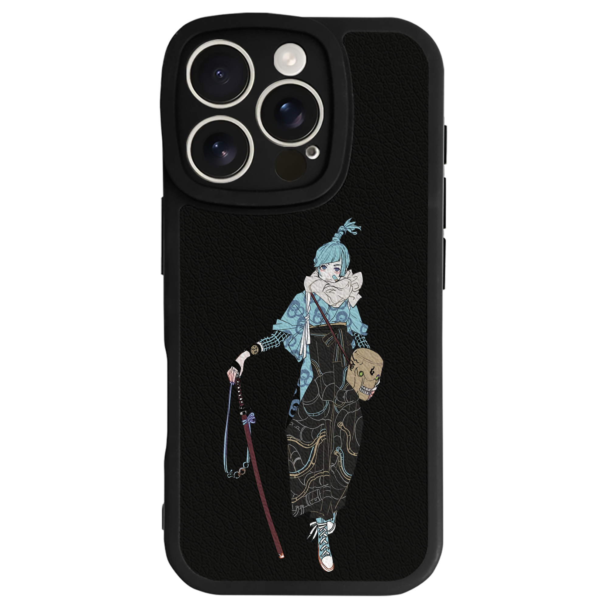 （画像用） 呪術廻戦 Jujutsu Kaisen 【iPhone 16シリーズ対応】シリコンスマホケース（レザー調） 材質：シリコン